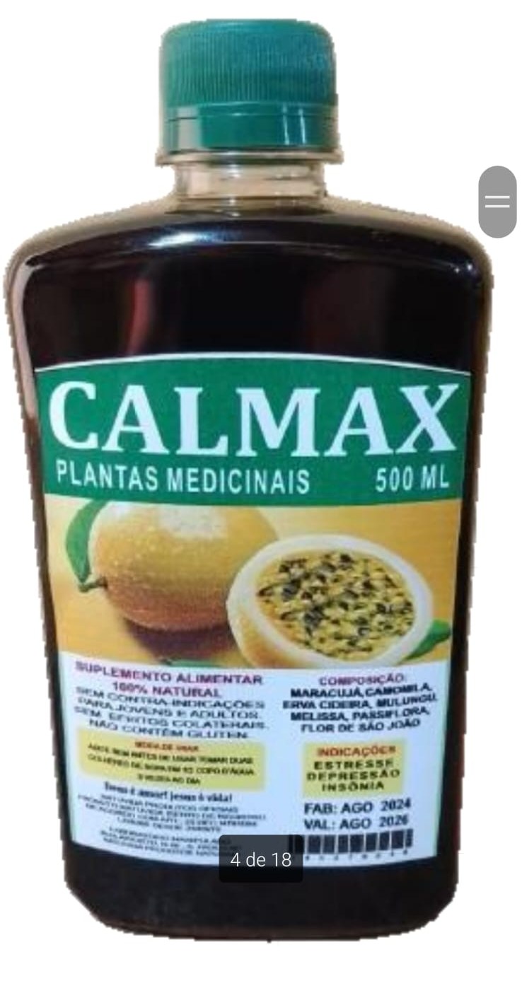 Garrafa Calmax