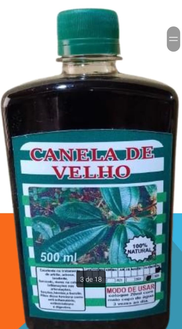 Garrafa Canela de Velho